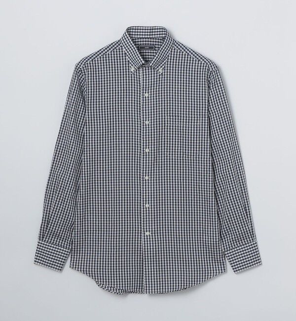 SHIPS「SHIPS: イタリアン ボタンダウン パナマ ギンガムチェック シャツ」|シャツ・ブラウス|