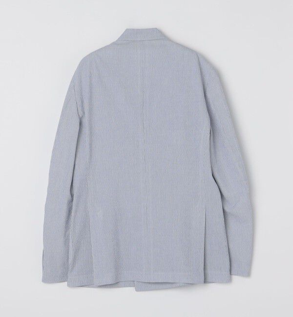 SHIPS「LARDINI: ROMA シアサッカー ダブルブレステッド ジャケット」|テーラードジャケット|