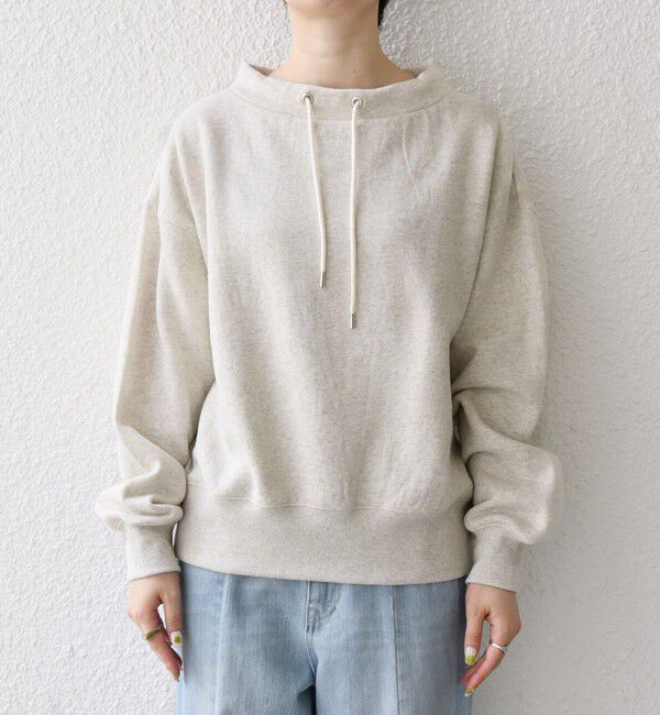 SHIPS any「SHIPS any:〈洗濯機可能〉USA コットン 裏起毛 ボトルネック プルオーバー」|スウェット・ジャージ|