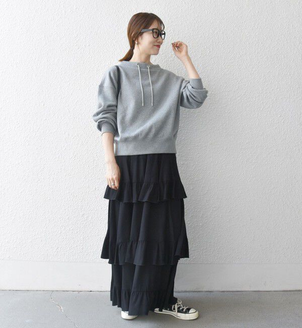 SHIPS any「SHIPS any:〈洗濯機可能〉USA コットン 裏起毛 ボトルネック プルオーバー」|スウェット・ジャージ|