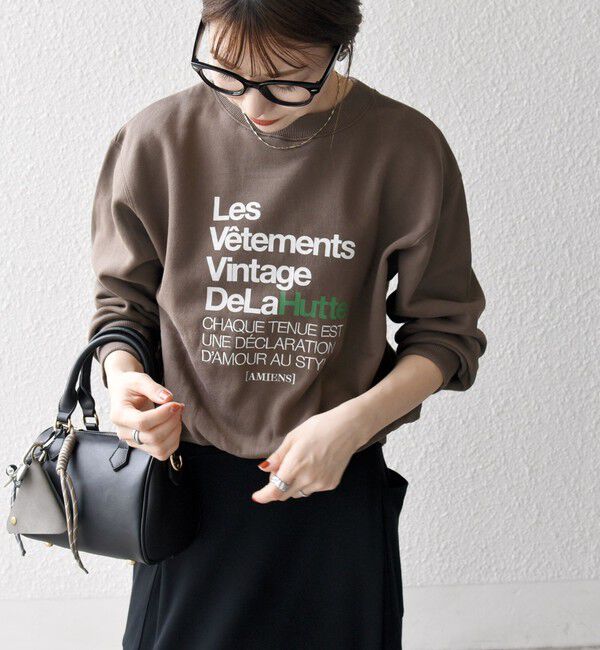 SHIPS any「【SHIPS any別注】La Hutte:〈洗濯機可能〉裏起毛 クルーネック スウェット 25AW」|スウェット・ジャージ|