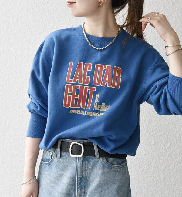 SHIPS any「【SHIPS any別注】La Hutte:〈洗濯機可能〉裏起毛 クルーネック スウェット 25AW」|スウェット・ジャージ|