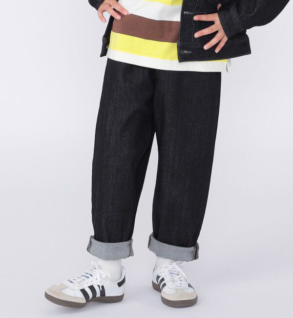 SHIPS KIDS「SHIPS KIDS:100～130cm /ヴィンテージ ライク デニム パンツ」|デニム|