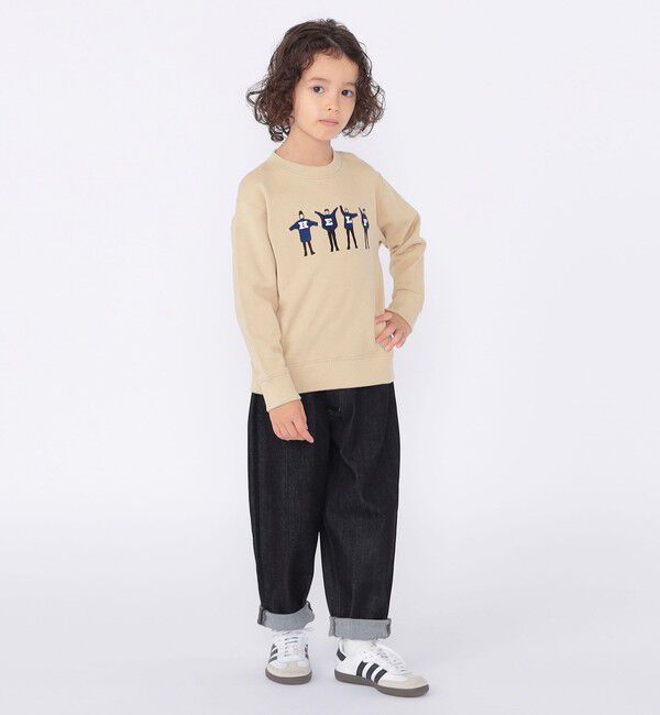 SHIPS KIDS「SHIPS KIDS:100～130cm /ヴィンテージ ライク デニム パンツ」|デニム|