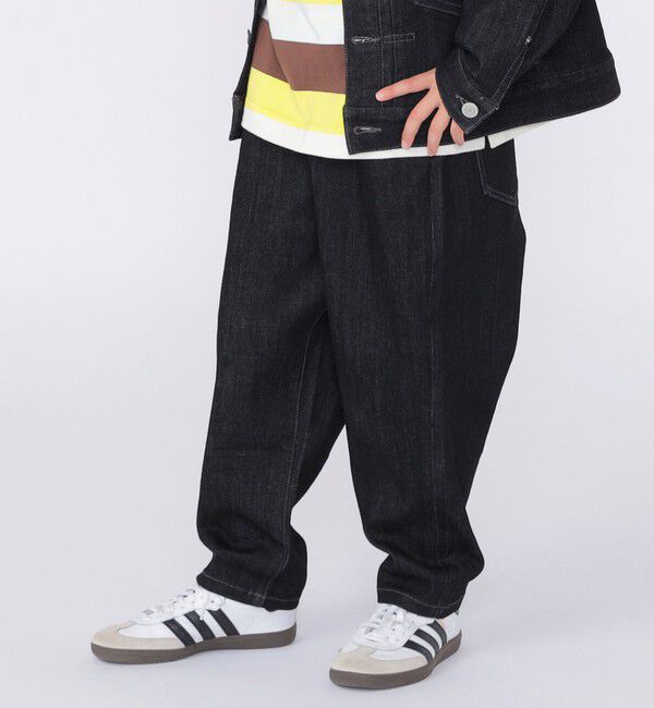 SHIPS KIDS「SHIPS KIDS:100～130cm /ヴィンテージ ライク デニム パンツ」|デニム|