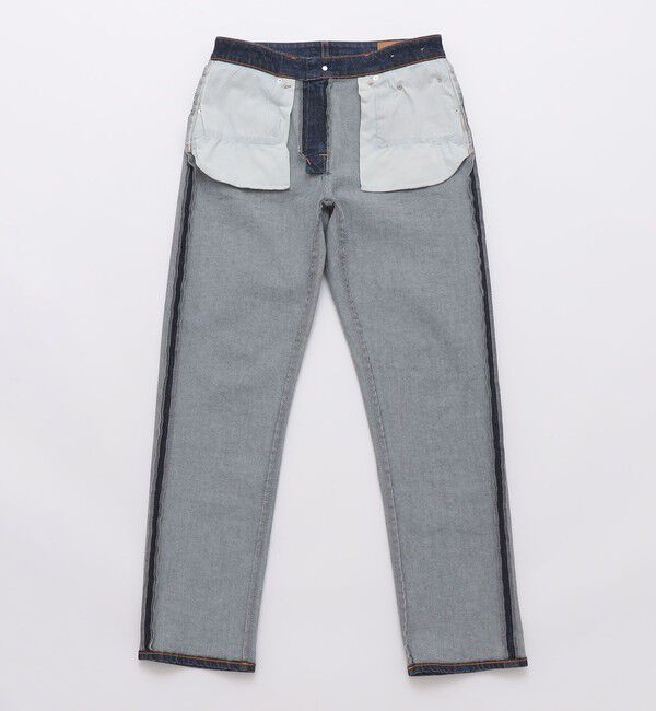 SHIPS「YCHAI: ロブスト ウォッシュド デニム パンツ」|デニム|