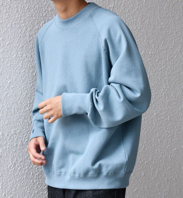 SHIPS any「SHIPS any: ヴィンテージライク 裏起毛 セミモックネック ラグラン スウェット◇」|スウェット・ジャージ|