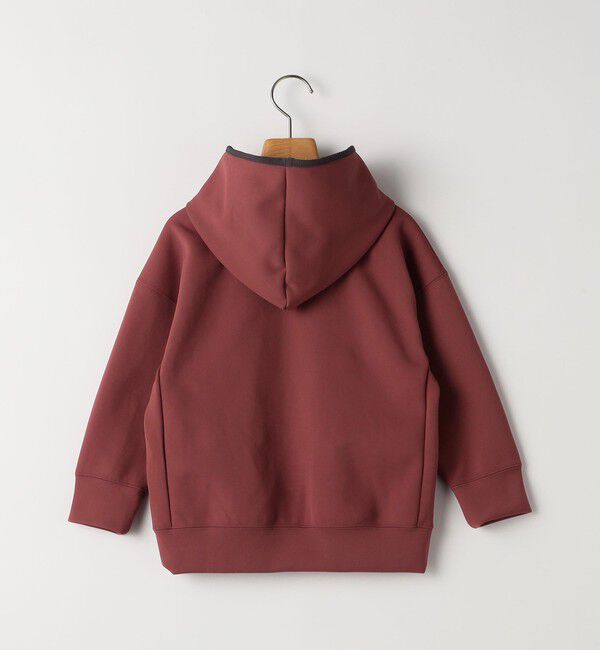 SHIPS KIDS「SHIPS KIDS:100～130cm /〈吸水速乾・抗菌・防臭〉ダブル ニット フード パーカ」|パーカー|