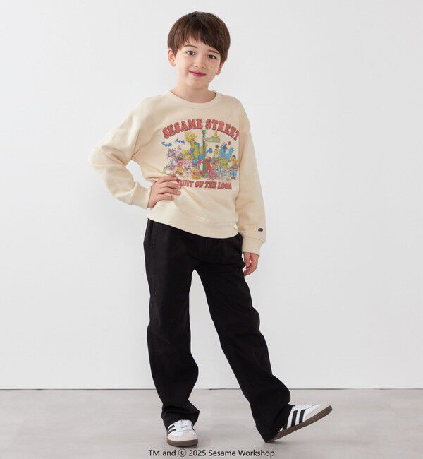 SHIPS any「SESAME STREET meets FRUIT OF THE LOOM: プリント スウェット<KIDS>」|スウェット・ジャージ|