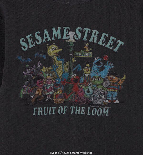 SHIPS any「SESAME STREET meets FRUIT OF THE LOOM: プリント スウェット<KIDS>」|スウェット・ジャージ|