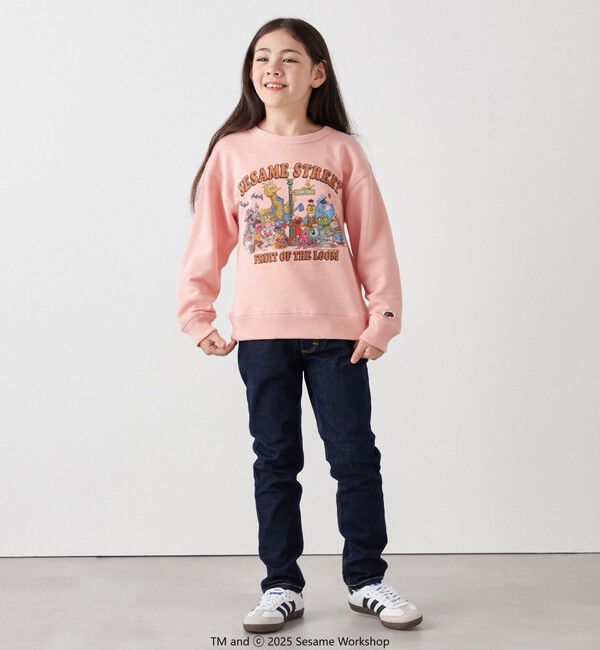 SHIPS any「SESAME STREET meets FRUIT OF THE LOOM: プリント スウェット<KIDS>」|スウェット・ジャージ|
