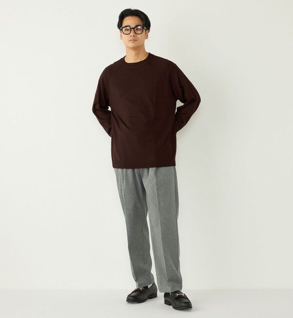 SHIPS Colors 「SHIPS Colors:〈吸湿発熱・洗濯機可能〉CELLN(R) &times; ウール 14ゲージ ニット」|ニット・セーター|