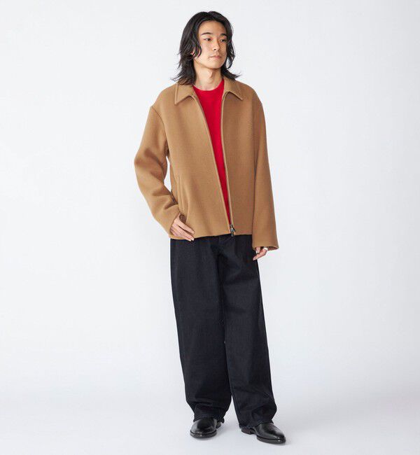 SHIPS「SHIPS: メルトン ジップ ブルゾン」|ブルゾン・スタジャン|