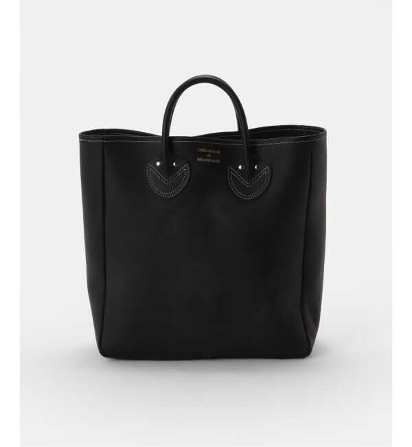 OUTDOOR PRODUCTS Usual Things「YOUNG&OLSEN ASH LEATHER TOTE M」|トートバッグ|ブラック