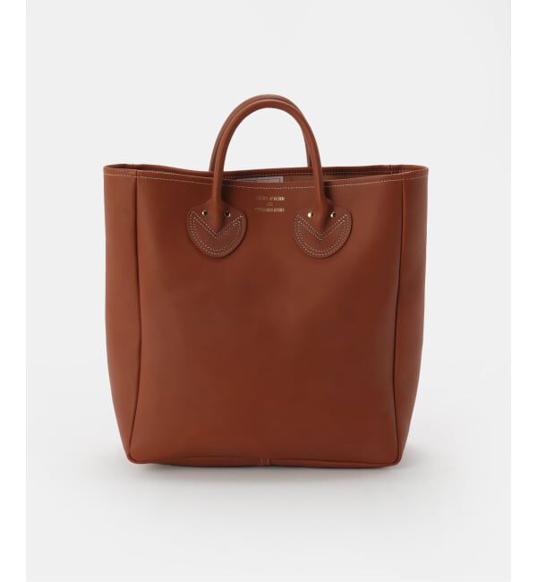 OUTDOOR PRODUCTS Usual Things「YOUNG&OLSEN ASH LEATHER TOTE M」|トートバッグ|キャメル
