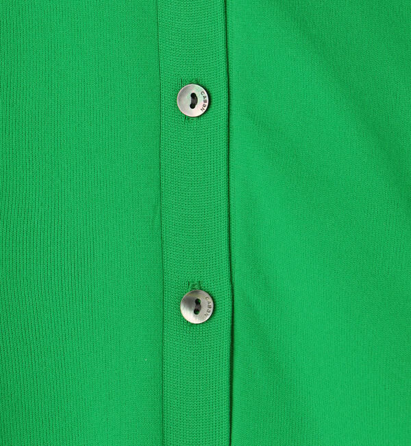 CABaN「ファインポリエステル ハーフスリーブポケットカーディガン」|カーディガン|