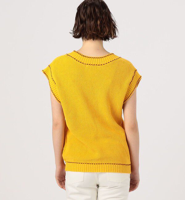 MACPHEE「チルデンニット Vネックベスト」|ベスト・ジレ|