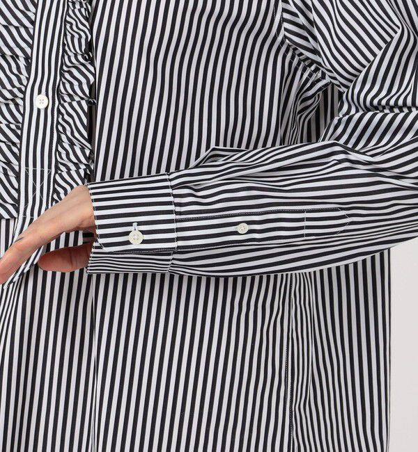 TOMORROWLAND GOODS「sebline ラッフルシャツ」|シャツ・ブラウス|