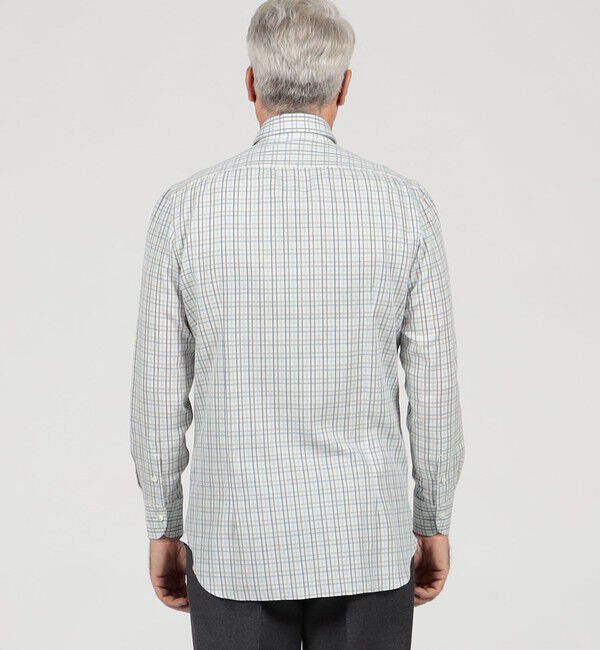 TOMORROWLAND BUYING WEAR「【別注】Maria Santangelo MARCELLO  コットン ワンピースカラーチェックシャツ」|シャツ・ブラウス|