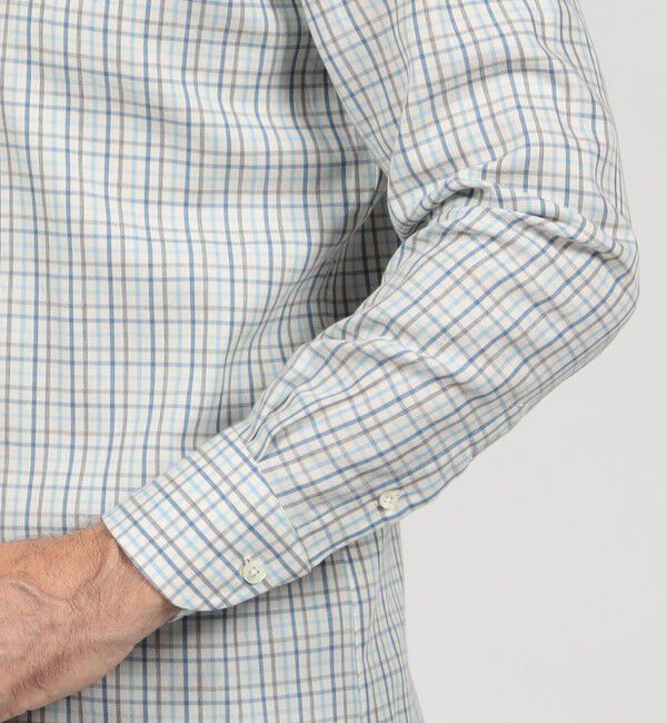 TOMORROWLAND BUYING WEAR「【別注】Maria Santangelo MARCELLO  コットン ワンピースカラーチェックシャツ」|シャツ・ブラウス|