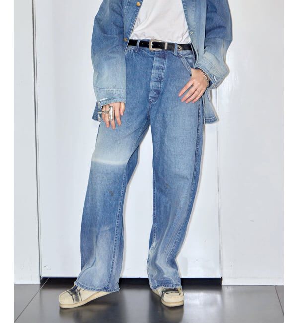  「《予約》LEE 別注 VINTAGE PAINTER PANTS LM7321：デニムパンツ」|デニム|ネイビー