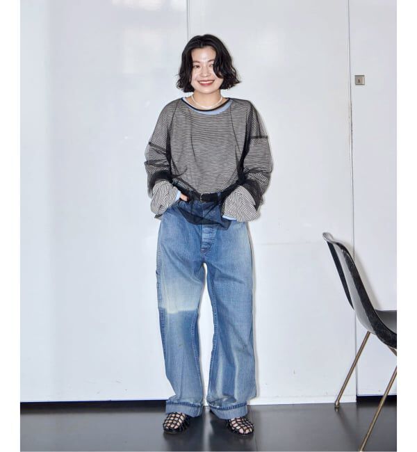  「《予約》LEE 別注 VINTAGE PAINTER PANTS LM7321：デニムパンツ」|デニム|