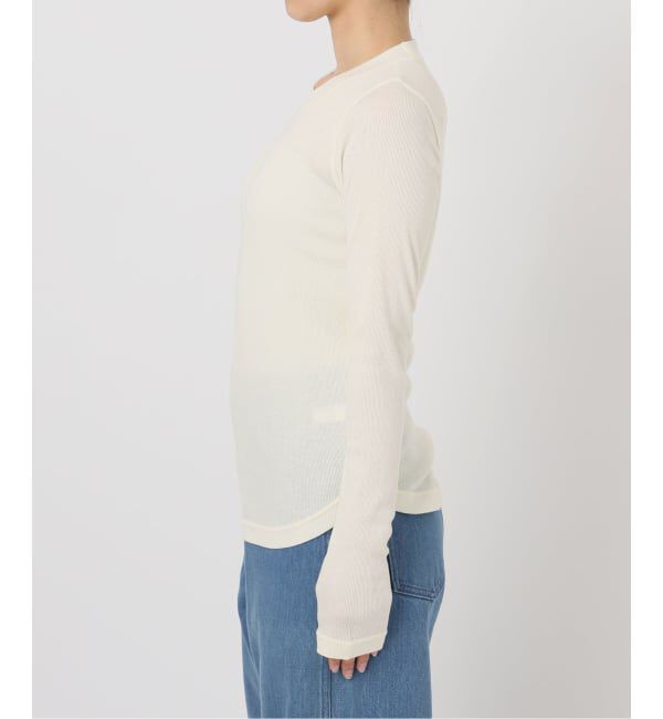 EMILYWEEK「《追加》コットンカシミヤテレコクループルオーバー」|Tシャツ・カットソー|