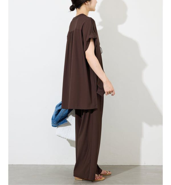 SLOBE IENA「《2枚セット》カットジョーゼットセットアップ」|Tシャツ・カットソー|