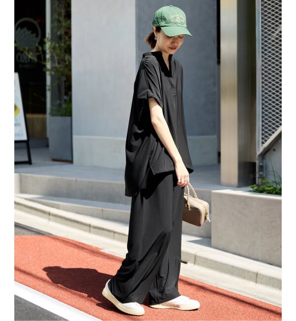 SLOBE IENA「《2枚セット》カットジョーゼットセットアップ」|Tシャツ・カットソー|