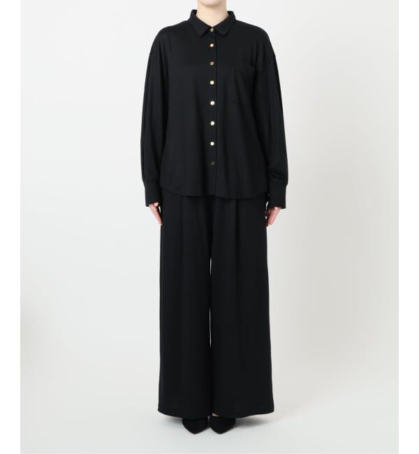 VERMEIL par iena「wool 100 jersey tuck パンツ」|その他|