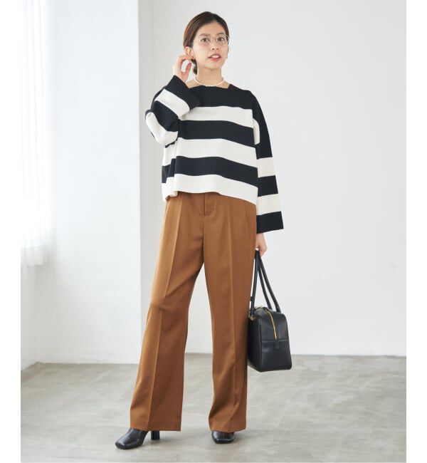 IENA「サスペンダーパンツ」|スラックス|