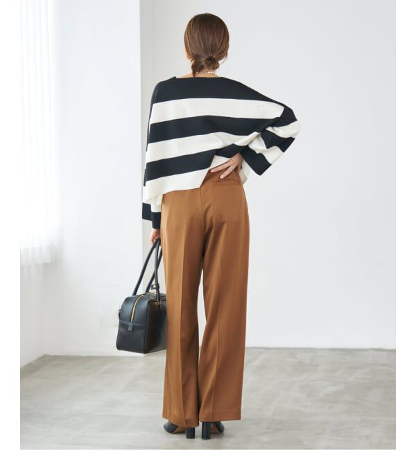 IENA「サスペンダーパンツ」|スラックス|