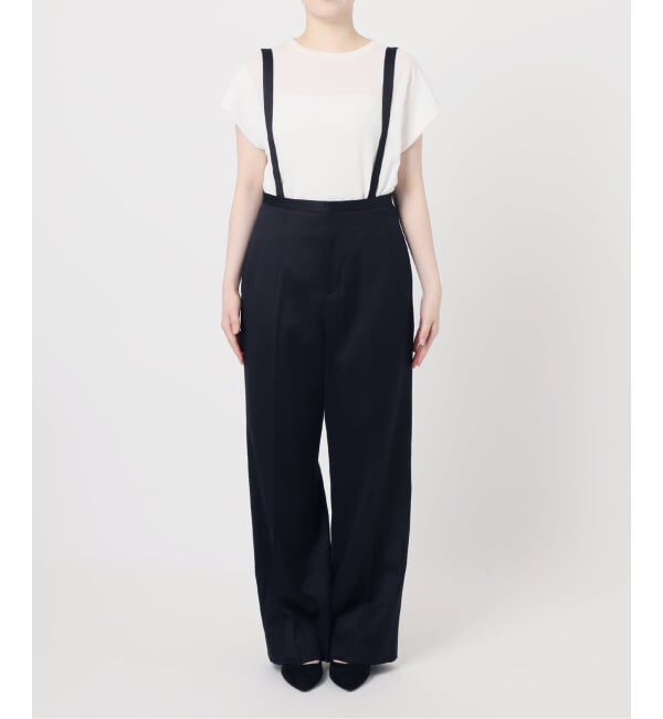 IENA「サスペンダーパンツ」|スラックス|