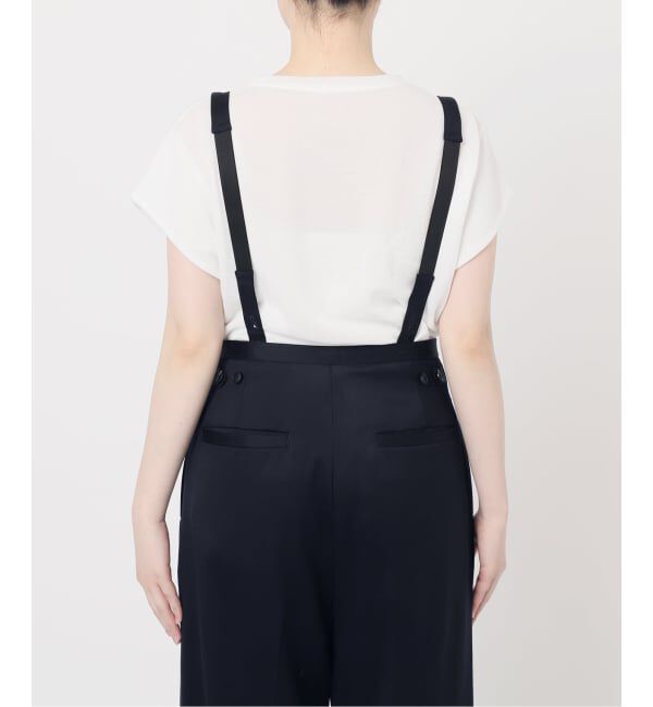 IENA「サスペンダーパンツ」|スラックス|