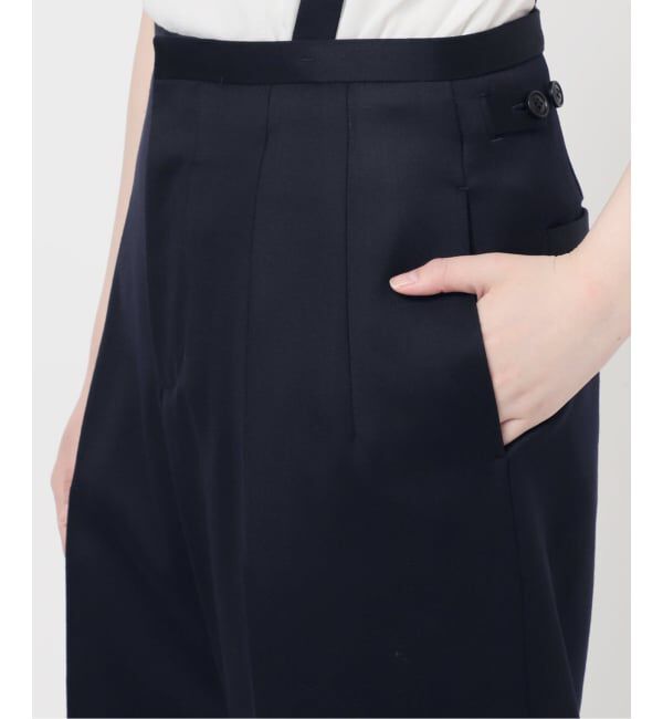 IENA「サスペンダーパンツ」|スラックス|