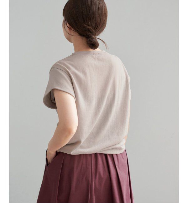 IENA「《追加2》シアーミニ裏毛 Tシャツ」|Tシャツ・カットソー|