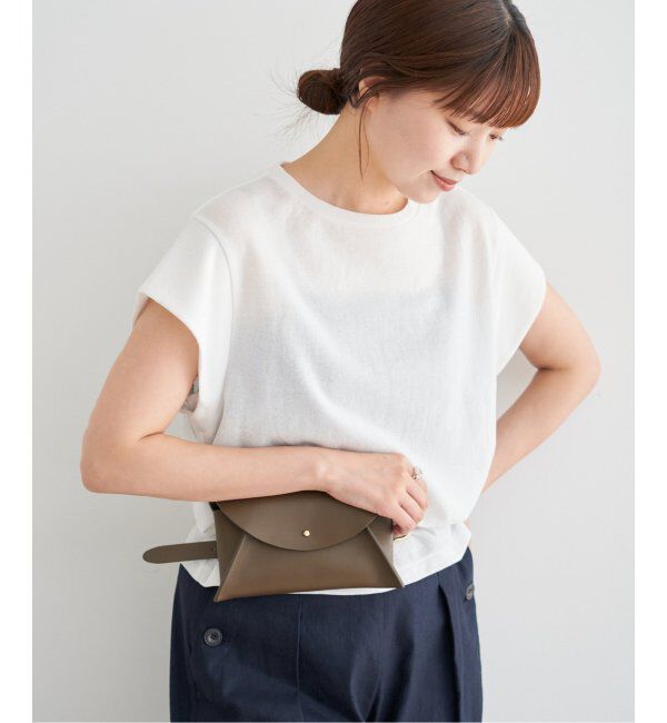 IENA「《追加2》シアーミニ裏毛 Tシャツ」|Tシャツ・カットソー|