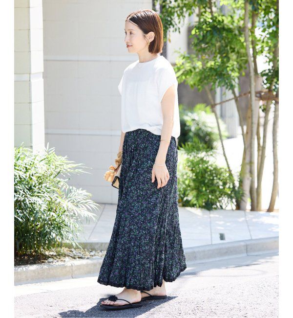 IENA「《追加2》シアーミニ裏毛 Tシャツ」|Tシャツ・カットソー|