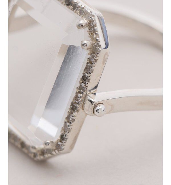 IENA「MALUS/マリュス Rock crystal ring リング MSJ-015」|リング|