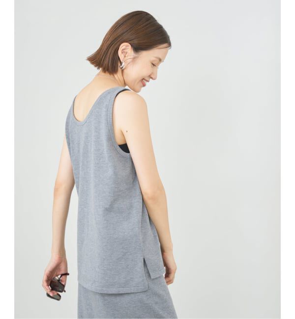 IENA「ノースリーブキャミソール」|ニット・セーター|