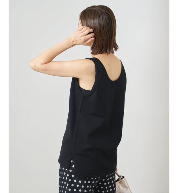IENA「ノースリーブキャミソール」|ニット・セーター|