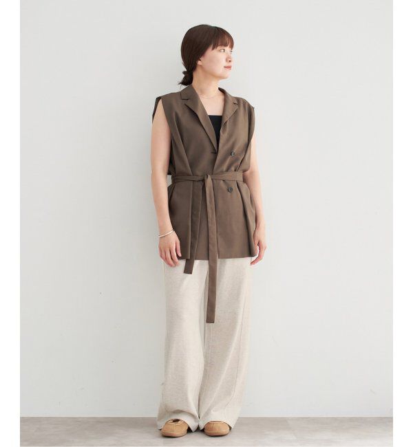 IENA「フレンチテリーストレートパンツ」|その他|