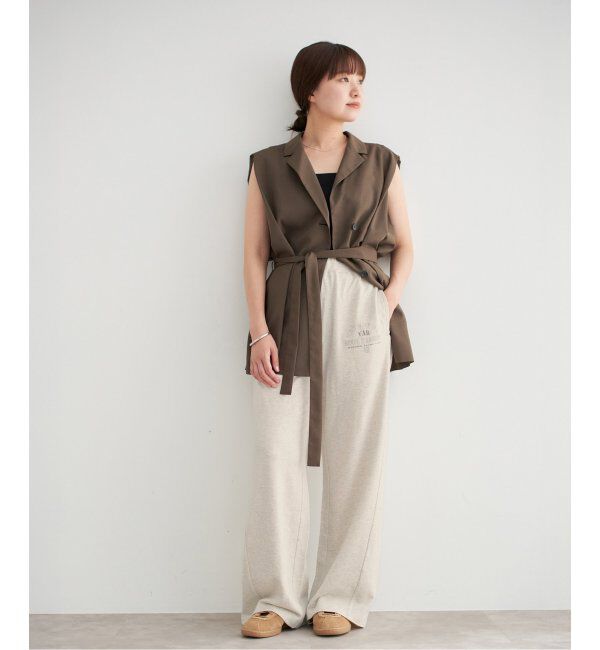 IENA「フレンチテリーストレートパンツ」|その他|