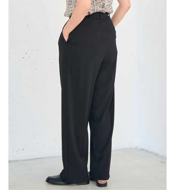 IENA「《追加5》サスペンダーツイルパンツ」|スラックス|