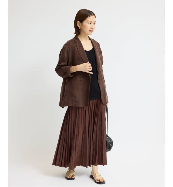 IENA「フィブリルジャケット」|テーラードジャケット|