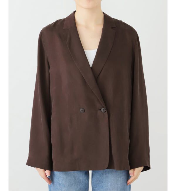 IENA「フィブリルジャケット」|テーラードジャケット|