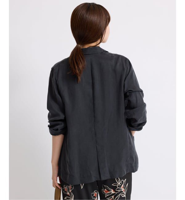 IENA「フィブリルジャケット」|テーラードジャケット|