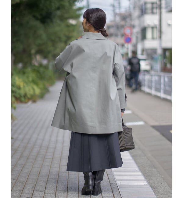 IENA「MACKINTOSH/マッキントッシュ HUMBIE コート L252AP1186DMID」|ステンカラーコート|