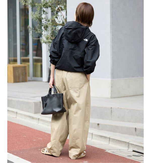 SLOBE IENA「《接触冷感/WEB限定/追加2予約》ライトチノタックカーブトラウザー」|チノ|