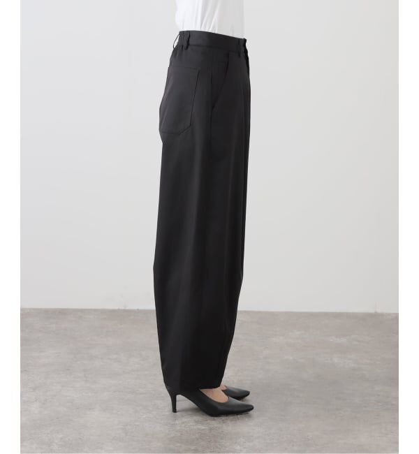 SLOBE IENA「《接触冷感/WEB限定/追加2予約》ライトチノタックカーブトラウザー」|チノ|